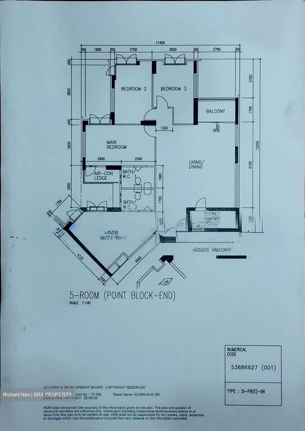 Blk 192C Rivervale Gateway (Sengkang), HDB 5 Rooms #551613991